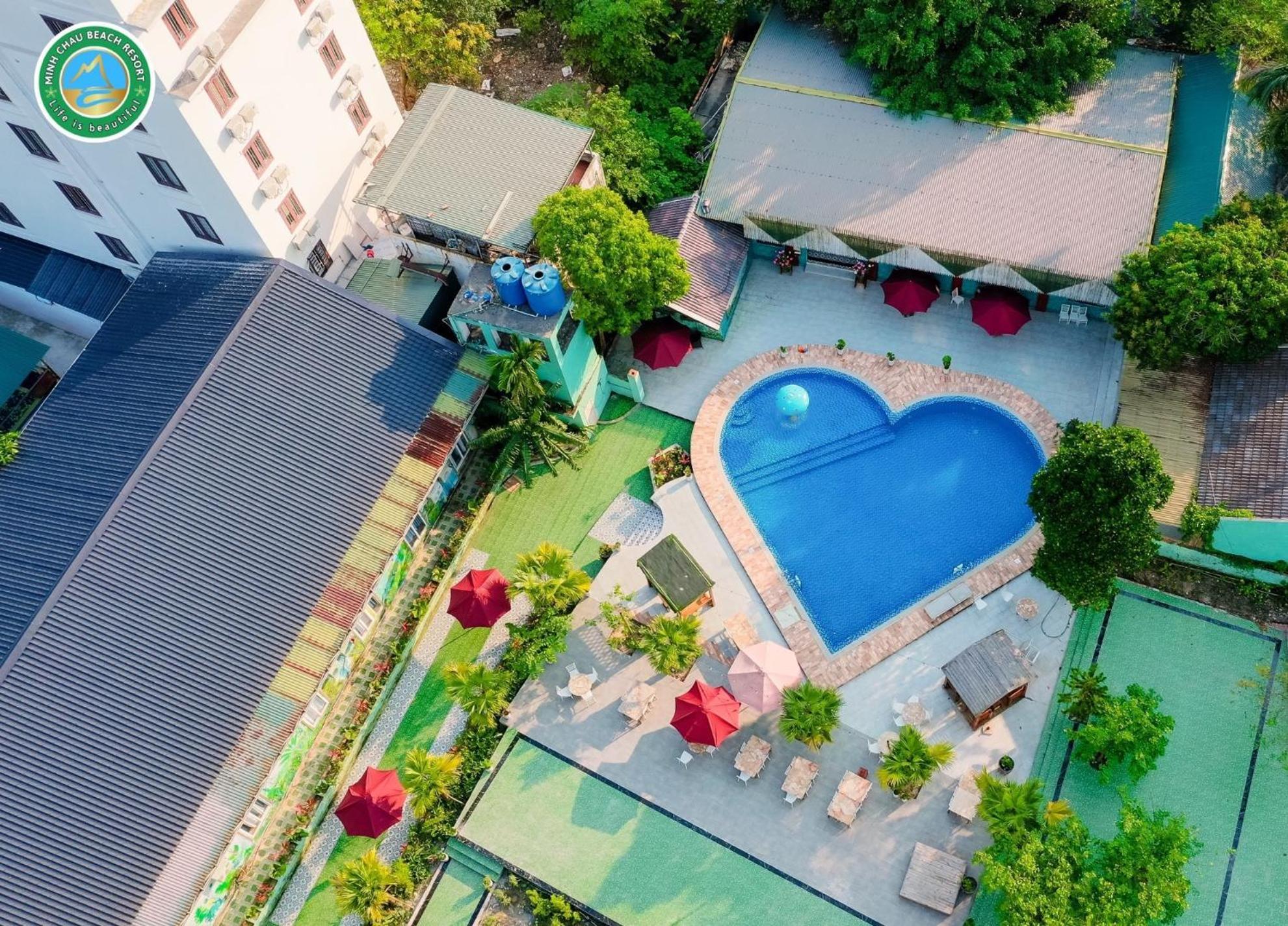 Minh Chau Beach Resort Provinz Quang Ninh Exterior foto