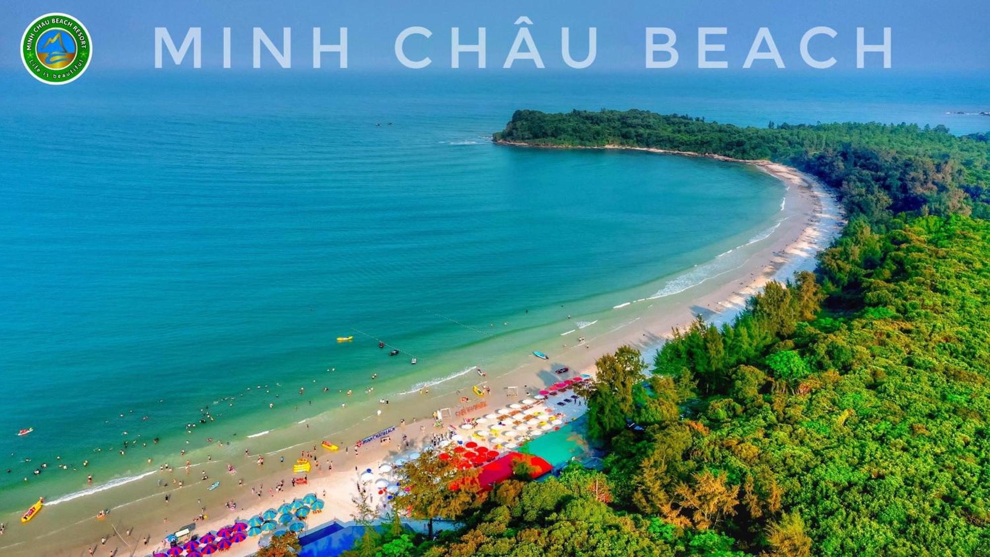 Minh Chau Beach Resort Provinz Quang Ninh Exterior foto