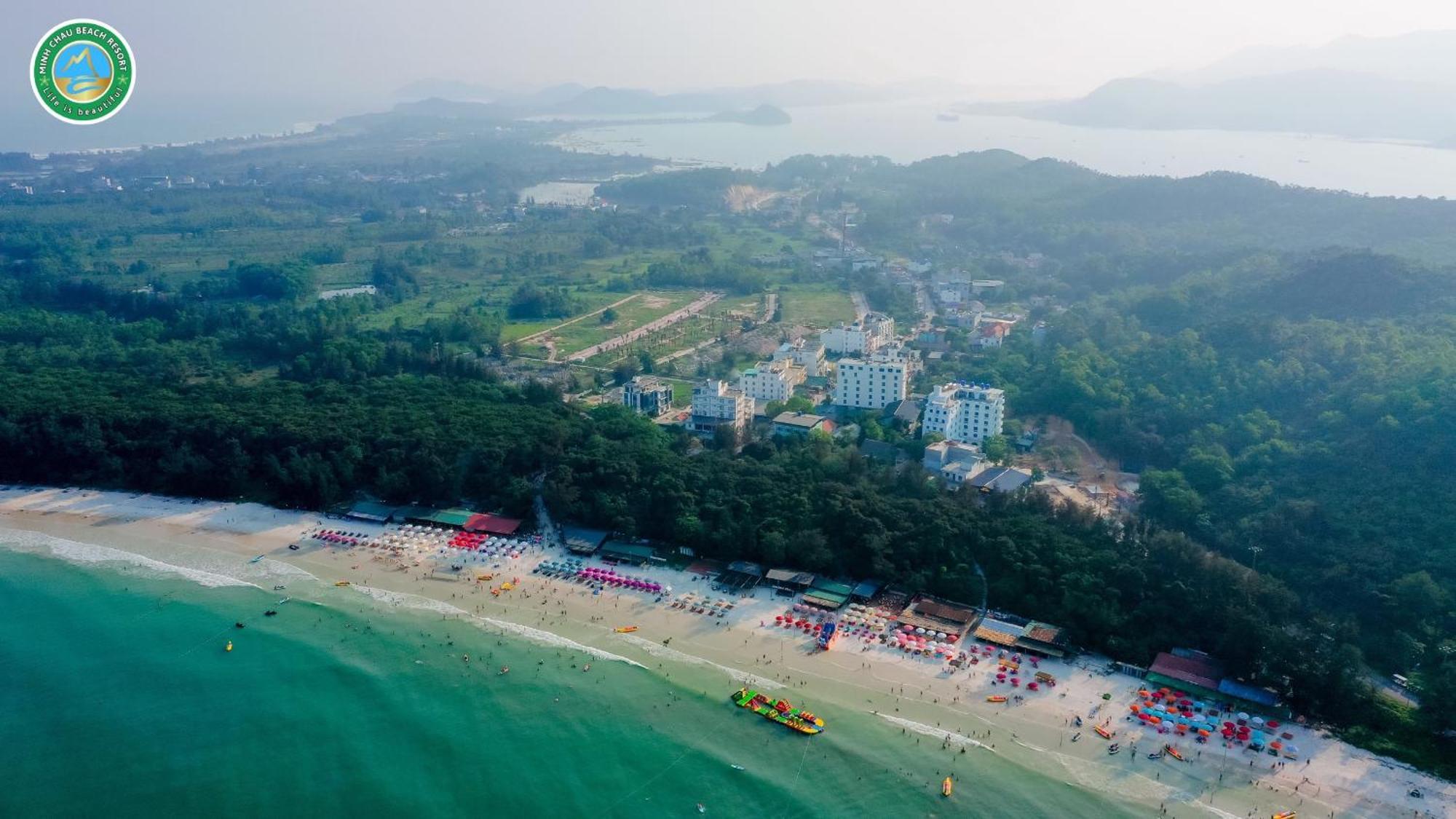 Minh Chau Beach Resort Provinz Quang Ninh Exterior foto